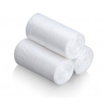 Performance Plus Low Density White X-Heavy Can Liner: 30"x36" .8mil, 20-30 Gallons